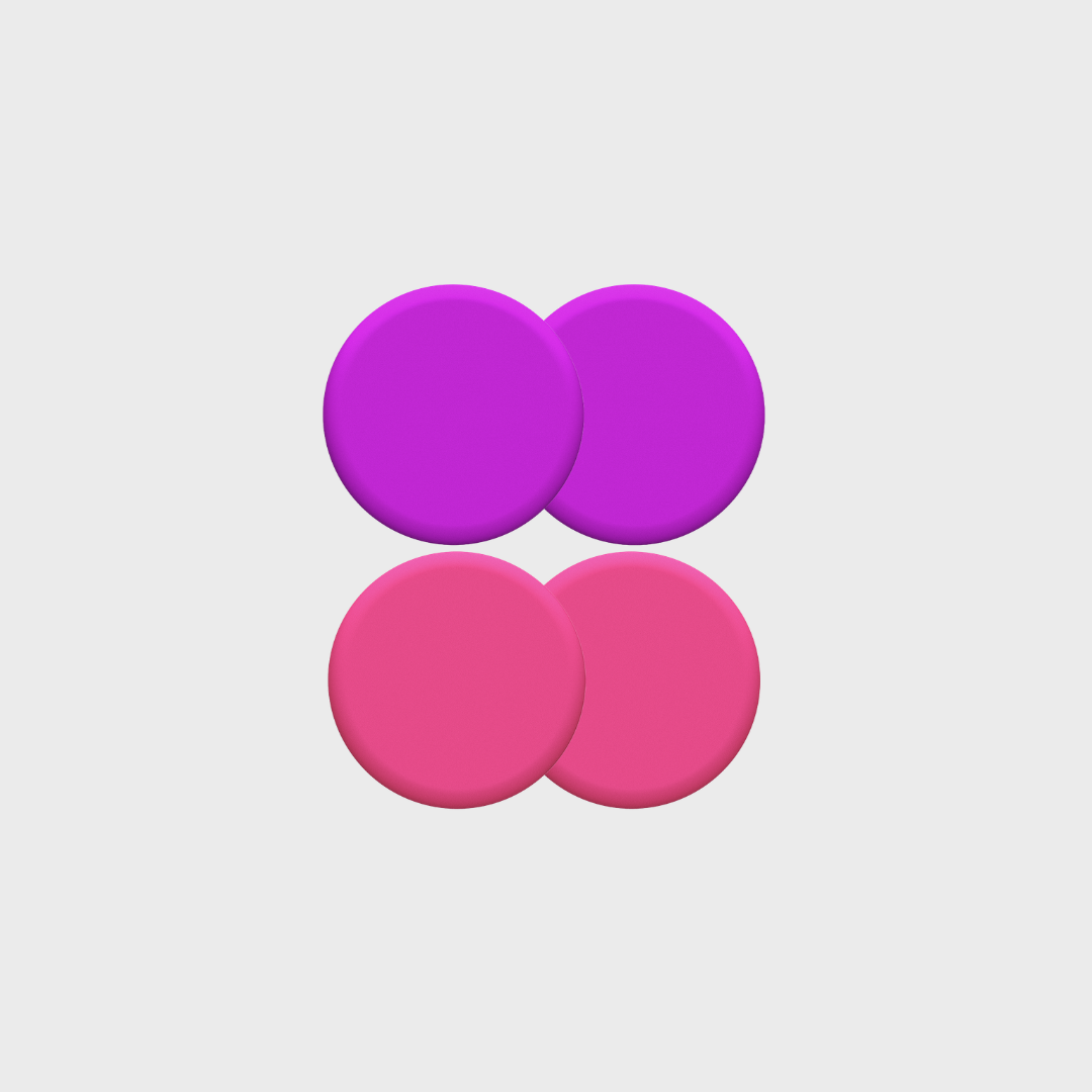 ALMOHADILLAS FREESTYLE ROSA/VIOLETA