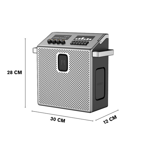SPEAKER MEDIUM GRIS OSCURO