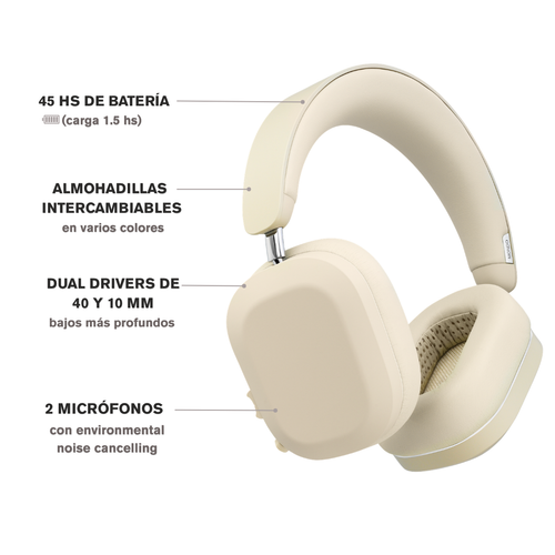 OVER-EAR BEIGE