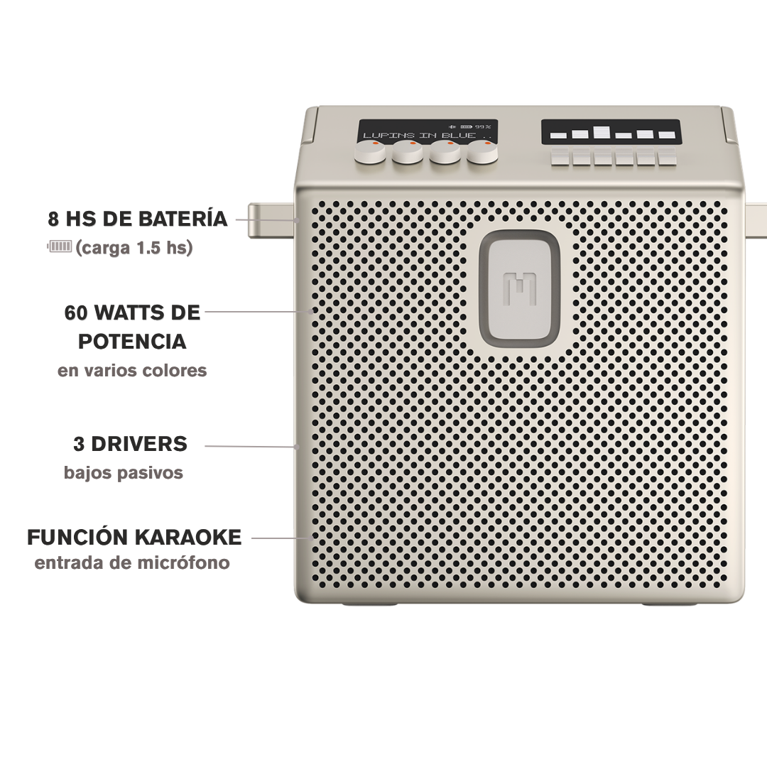 SPEAKER MEDIUM BEIGE