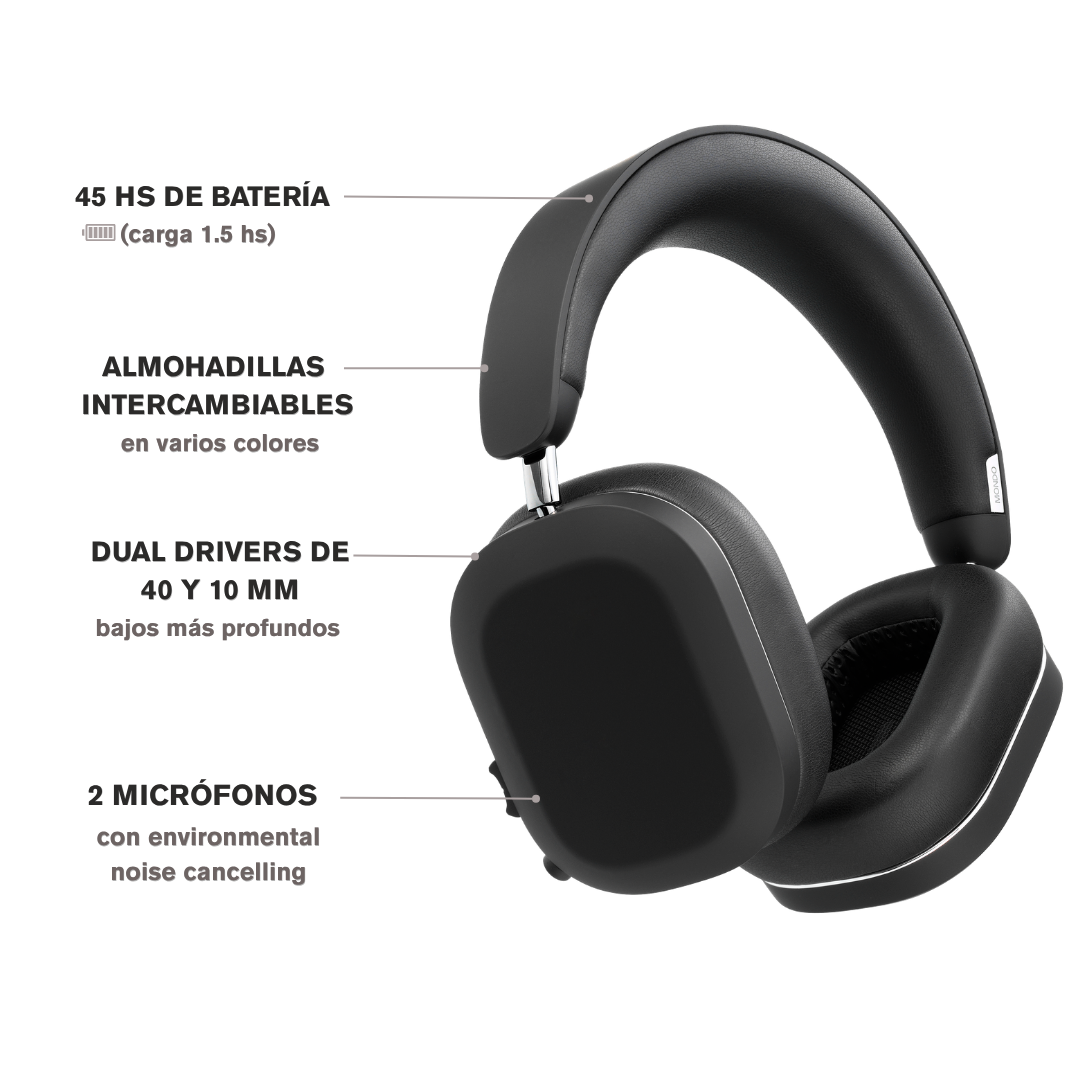 OVER-EAR NEGRO