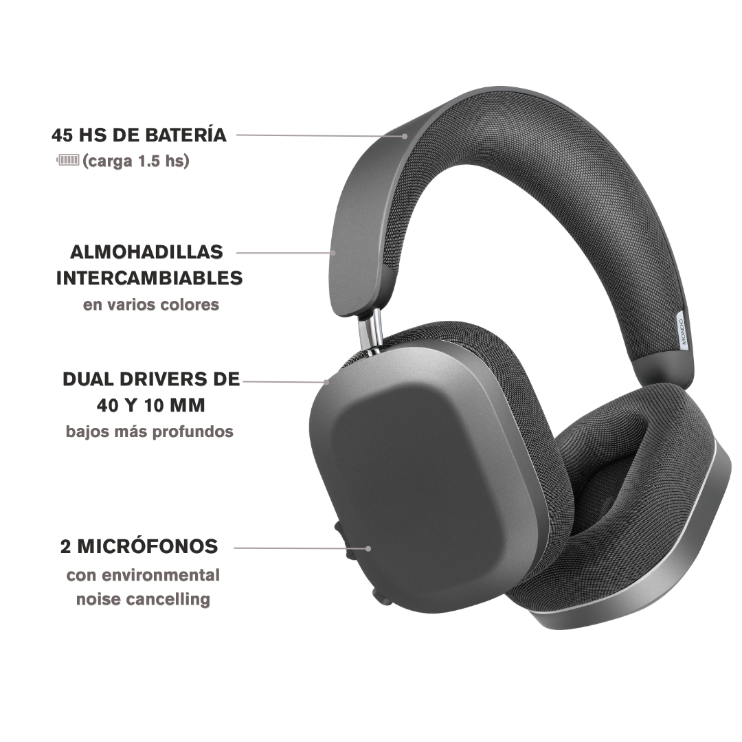 OVER-EAR GRIS