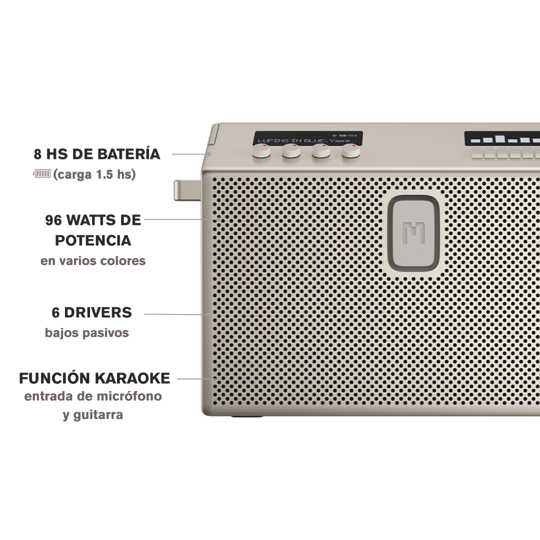 SPEAKER LARGE BEIGE