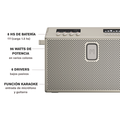 SPEAKER LARGE BEIGE