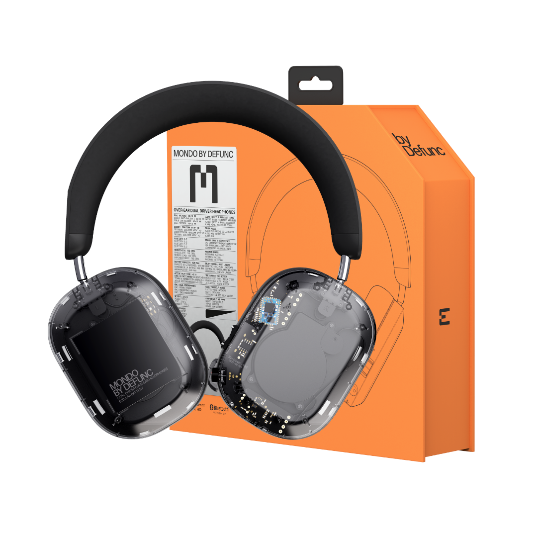 OVER-EAR TRANSPARENTE