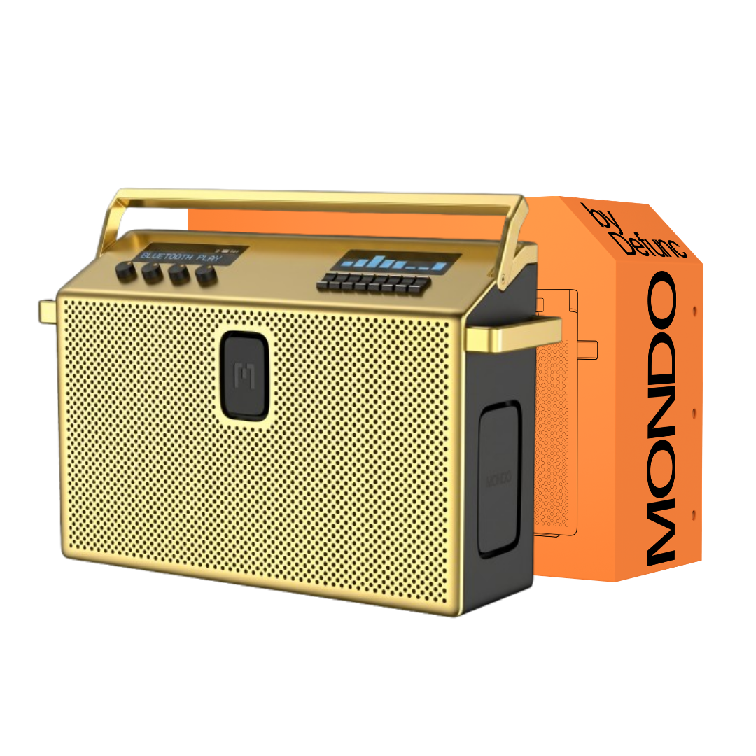 SPEAKER LARGE DORADO