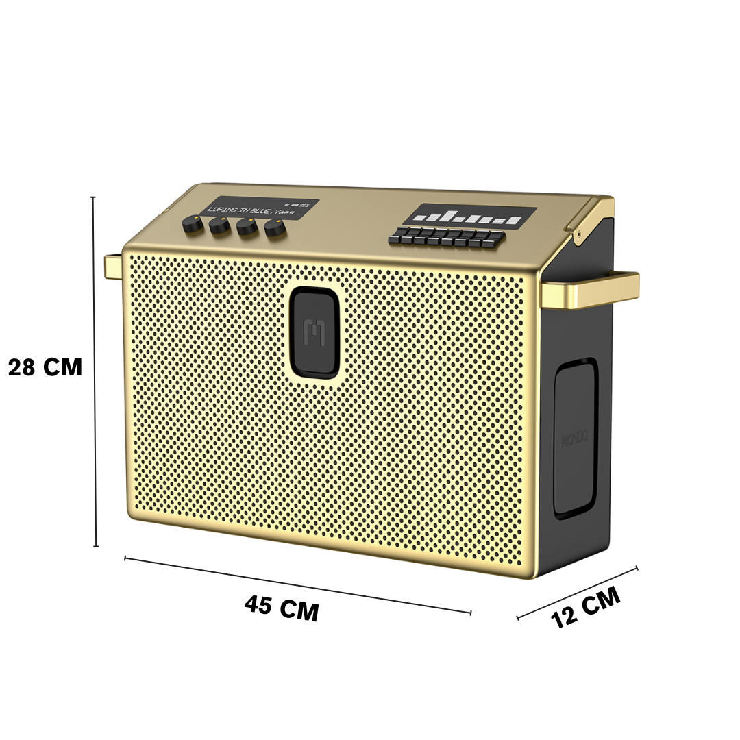 SPEAKER LARGE DORADO