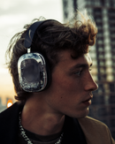 OVER-EAR TRANSPARENTE