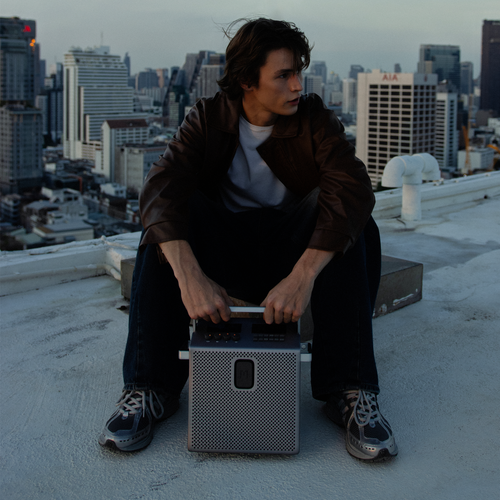 SPEAKER MEDIUM GRIS OSCURO