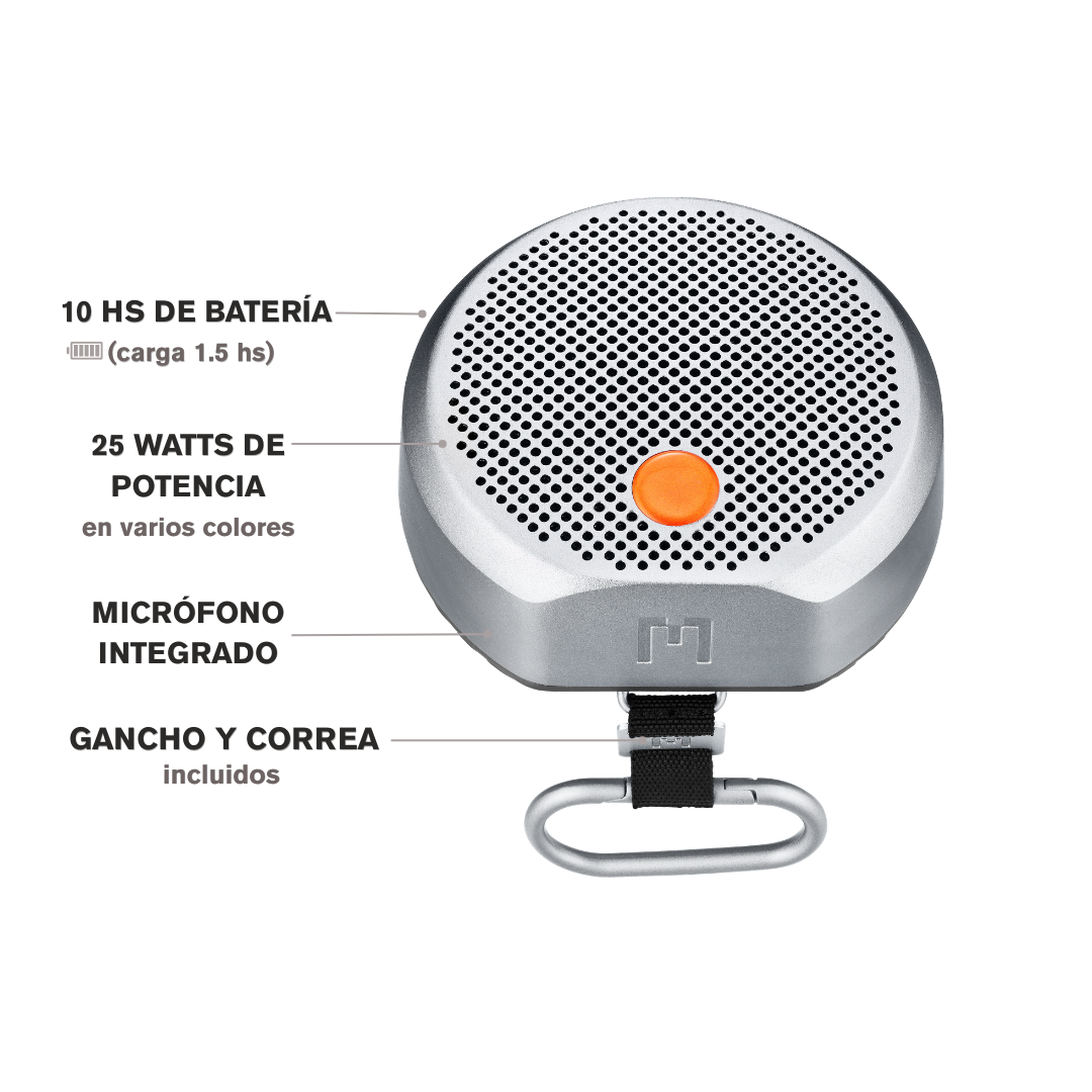 MONDO Small Speaker - Gris Oscuro