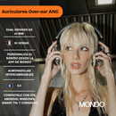 MONDO Over-ear Auriculares ANC - Transparente