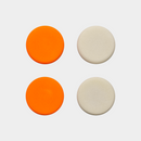 ALMOHADILLAS FREESTYLE BEIGE/NARANJA